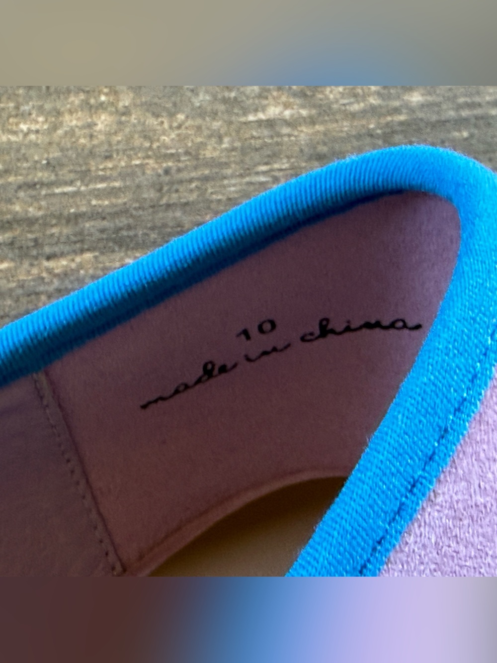 Charlotte Stone Rhiannon Size 10 Nassau Suede Mary Jane Mismatched Ballet Flat - Picture 12 of 14